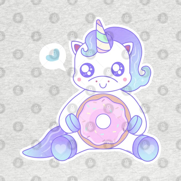 Donut Unicorn by jessycroft